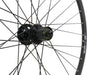 Quality Wheels Double Wall 29" Quick Release Black Disc Rear Wheel, studio drive side detail view