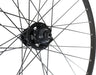 Quality Wheels Double Wall 29" Quick Release Black Disc Rear Wheel, studio disc side detail view