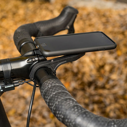 SP Connect Roadbike Bundle with Roadbike Mount and Universal Interface, mounted on bike view