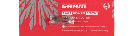 SRAM Eagle 12 Speed Silver Single PowerLock in packaging.