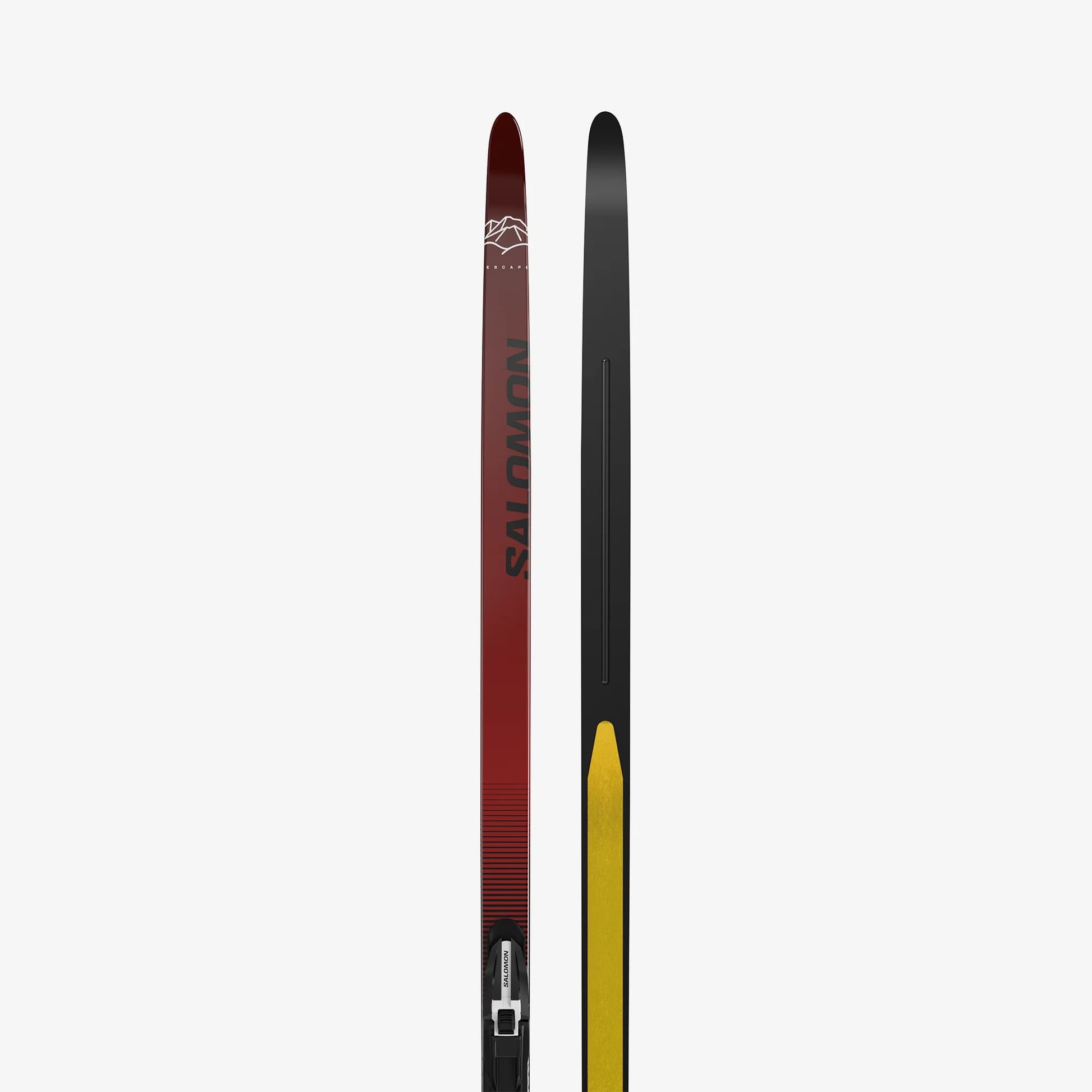salomon escape skis Salomon Escape Snow 47 eSKIN XC Skis with Prolink Shift Bindings