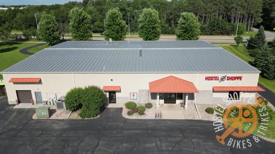 Load video: Learn more about the Hostel Shoppe, Central Wisconsin&#39;s premier trike and bike shop, on YouTube.