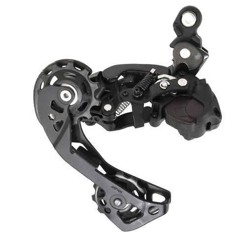Shimano Di2 Deore XT RD-M8050-GS Rear Derailleur - 11 Speed Medium Cage Wired Electronic Shifting Black back view