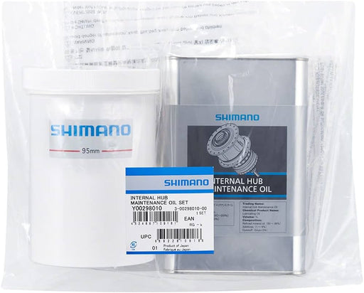 Shimano Internal Hub Alfine Maintenance Oil Set in packaging studio image