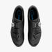 Shimano XC502 Bicycle Shoes Black pair studio image top down