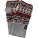 Smartwool Fairisle Fleece Lined Hand Warmer in Light Gray Heather, studio view