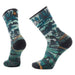 Smartwool Hike Light Cushion Crew Socks Campground Print, studio photo