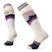 Smartwool Womens Snowboard Full Cushion OTC Moon Energy Socks  Moonbeam, studio pair view