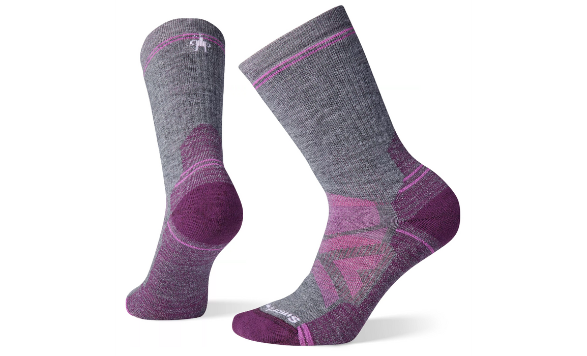 Smartwool Womens Hike Full Cushion Merino Wool Crew Socks Medium Gray