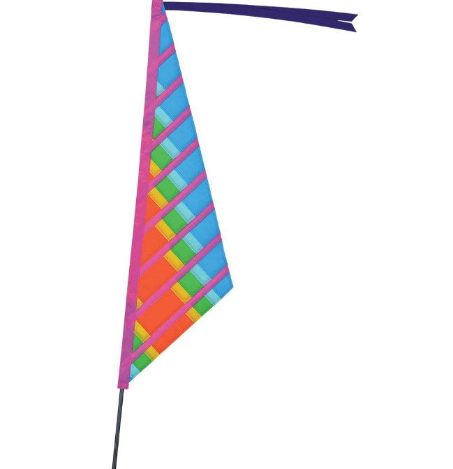 SoundWinds Sail Recumbent Bike Flag Spring Colors Studio Image