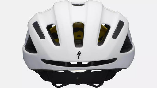 Specialized Align II Satin White Helmet studio image front  view