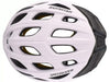Specialized Chamonix 2 Helmet Gloss White Clay/Black Reflective, studio photo top view