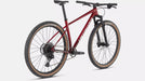 Specialized Chisel HT Comp Red Tint Fade/Silver/White studio image rear quarter