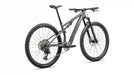 Specialized Epic 8 Comp Gloss Ashen Gray/ White, studio rear quarter view