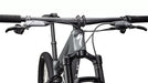 Specialized Epic 8 Comp Gloss Ashen Gray/ White, studio front detail view