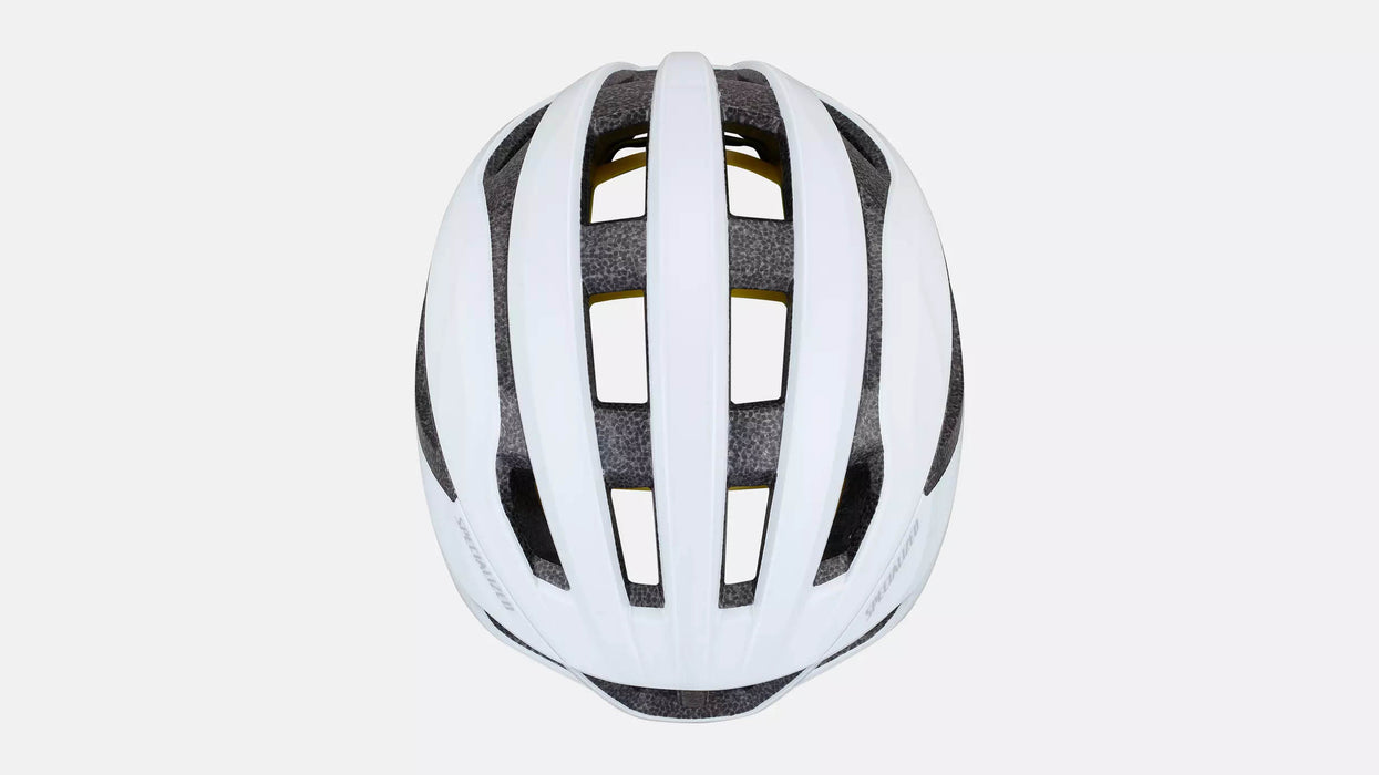 Specialized Loma Helmet White top down studio image