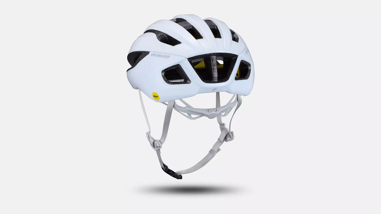 Specialized Loma Helmet White back quarter angle studio image
