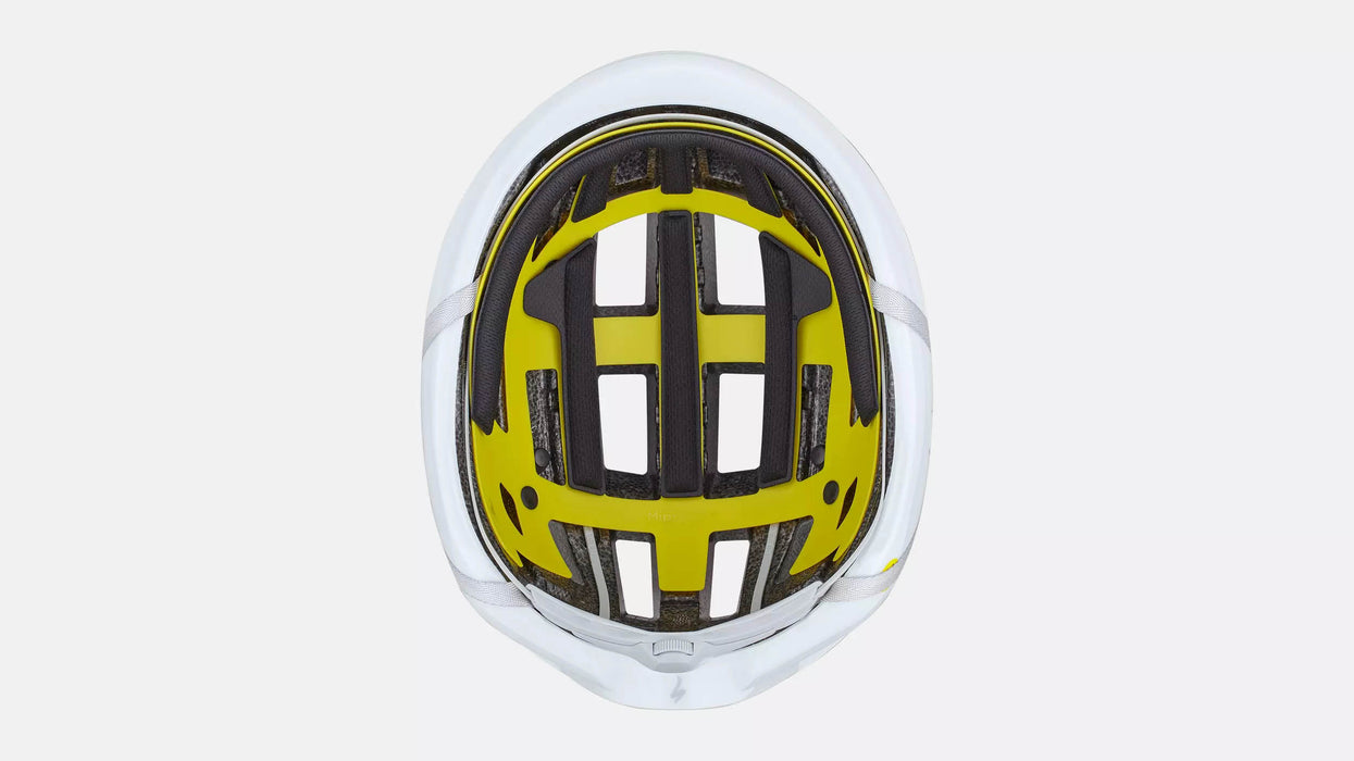 Specialized Loma Helmet White underside studio image