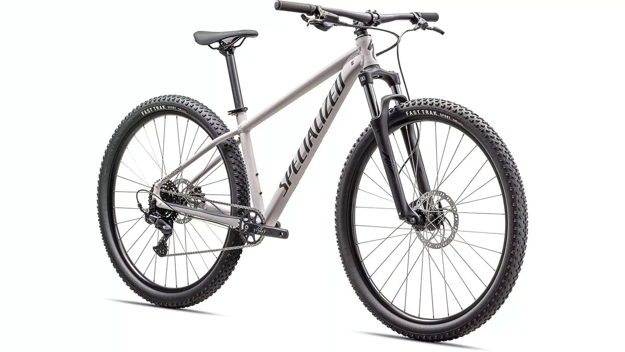 Specialized Rockhopper Sport 27.5 Satin Clay / Black Liquid, studio front quarter view