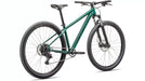 Specialized Rockhopper Sport 27.5 Pine Green / Obsidian, studio rear quarter view