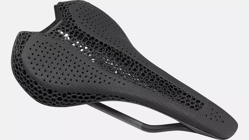 Specialized S-Works Romin EVO Mirror Saddle Black, studio front quarter view