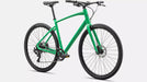 Specialized Sirrus X 2.0 Gloss Electric Green/Satin Reflective Smoke studio image front quarter view
