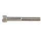 Stainless Steel Socket Head Screw M6 x 45mm x 1mm Thread, studio side view