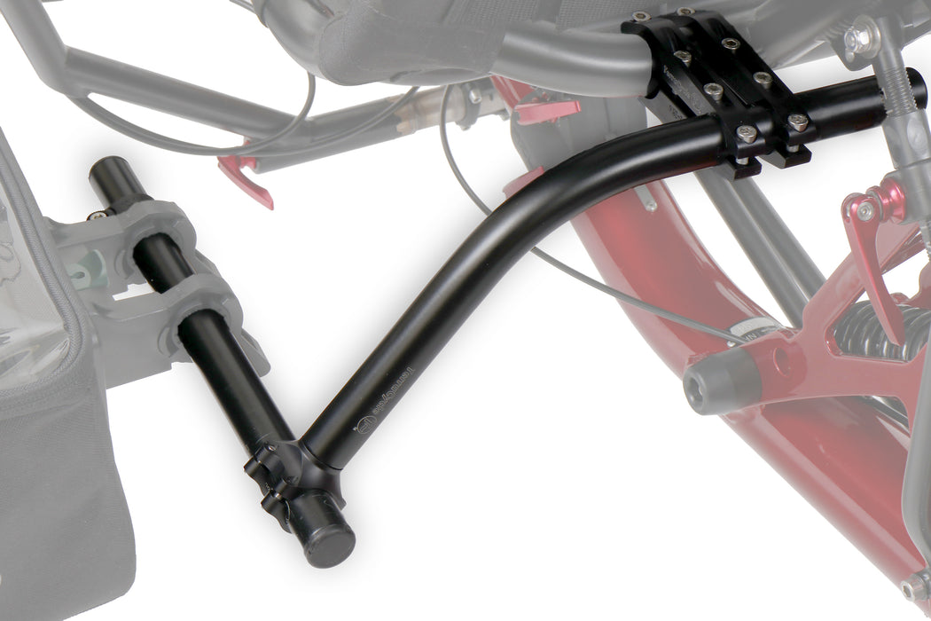 T-Cycle Azub SeatSide Mount Kit (Back of Seat) Trikes After 2018 studio image mounted on Azub trike