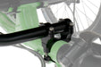 T-Cycle ICE SeatSide Main Frame Mount Kit mounted to ice trike mounting clamp closeup image
