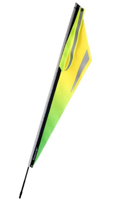 T-Cycle Purple Sky Fade Flags 6mm Green Studio Image