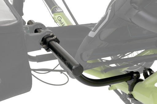 T-Cycle SeatSide Mount Kit HP Velotechnik Gekko studio image mounted to HP Velotechnik Gekko