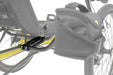 T-Cycle TerraTrike SeatSide Seat Mount Kit (Bottom of Seat) mounted to terratrike with bag on it studio image
