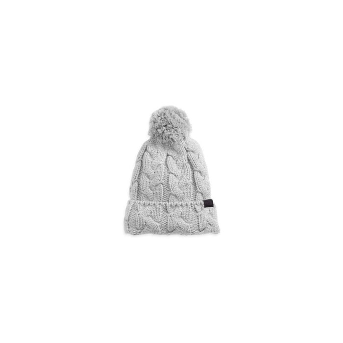 The North Face Cable Minna Pom Beanie grey heather
