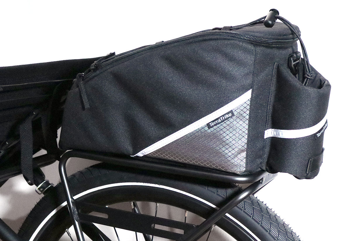 TerraTrike Trunk Pack, rear quarter view