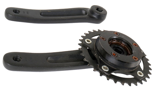 TerraTrike Used 34t 170mm Arms IPS Crankset For Stoker or Captain, side view