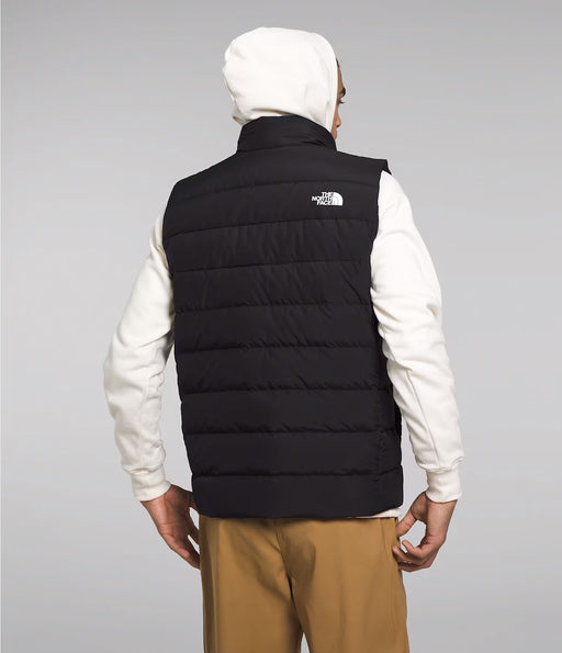 The North Face Men's Aconcagua 3 Vest TNF Black, studio back view