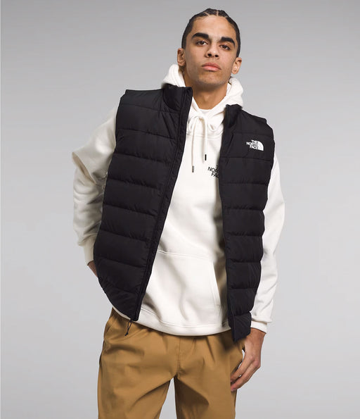 The North Face Men's Aconcagua 3 Vest TNF Black, studio front view