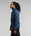 The North Face Mens Canyonlands High Altitude 1/2 Zip Shady Blue side studio image
