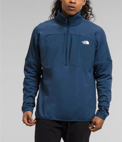 The North Face Mens Canyonlands High Altitude 1/2 Zip Shady Blue studio image