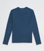 The North Face Mens Dune Sky L/S Crew Shady Blue shirt only studio image front