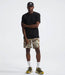 The North Face Mens Dune Sky S/S Crew TNF Black being worn by model fullbody studio image front view