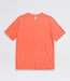The North Face Mens Dune Sky S/S Crew Vivid Flame shirt only studio image front