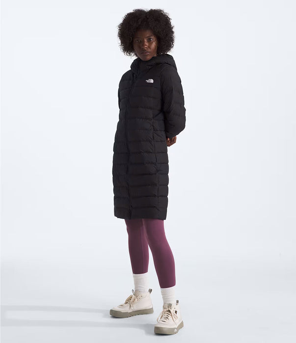 The North Face Womens Aconcagua Parka TNF Black, studio front quarter view