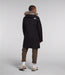 The North Face Women's Arctic Parka TNF Black, studio back view