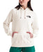 The North Face Womens Brand Proud Hoodie White Dune, studio front view