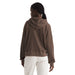 The North Face Womens Chabot Hoodie Smokey Brown, studio back view