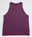 The North Face Womens Dune Sky Standard Tank Black Currant Purple shirt only studio image front