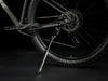 Trek Marlin 6 Gen 3 Galactic Grey to Lithium Grey Fade, studio kickstand detail view