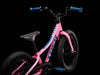 Trek Precaliber Kids Single Speed Bike 16" Pink Frosting, studio rear quarter view