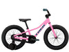 Trek Precaliber Kids Single Speed Bike 16" Pink Frosting, studio side view